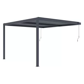 G21 Trenton 4x4 m bioklimatikus pergola, antracit alumínium
