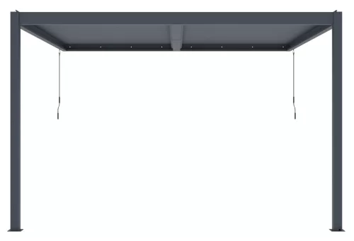G21 Trenton 4x4 m bioklimatikus pergola, antracit alumínium