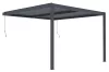 G21 Trenton 4x4 m bioklimatikus pergola, antracit alumínium