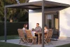 G21 Trenton 4x4 m bioklimatikus pergola, antracit alumínium