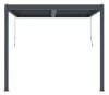 G21 Trenton Premium 3x3 m bioklimatikus pergola, antracit alumínium