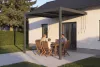 G21 Trenton Premium 3x3 m bioklimatikus pergola, antracit alumínium