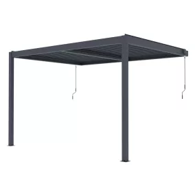   G21 Trenton Premium 4x3 m bioklimatikus pergola, antracit alumínium