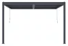 G21 Trenton Premium 4x3 m bioklimatikus pergola, antracit alumínium