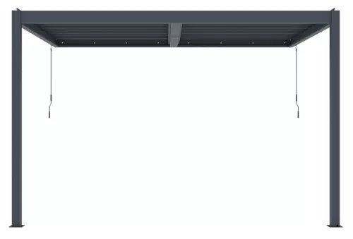 G21 Trenton Premium 4x3 m bioklimatikus pergola, antracit alumínium
