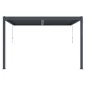   G21 Trenton Premium 4x3 m bioklimatikus pergola, antracit alumínium