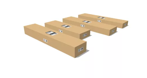 G21 Trenton Premium 4x3 m bioklimatikus pergola, antracit alumínium