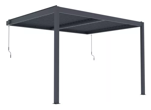 G21 Trenton Premium 4x3 m bioklimatikus pergola, antracit alumínium
