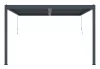 G21 Trenton Premium 4x4 m bioklimatikus pergola, antracit alumínium
