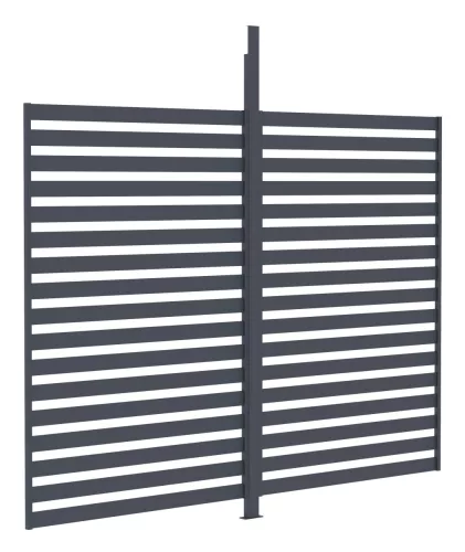 G21 kiegészítő fix lamellás fal 3x2,6 m Trenton pergolához