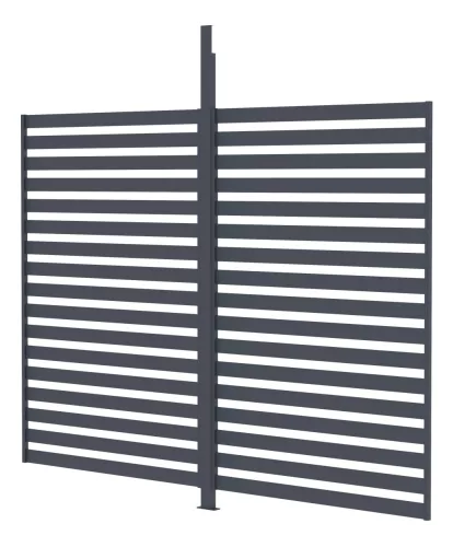 G21 kiegészítő fix lamellás fal 3x2,6 m Trenton pergolához