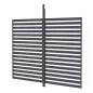   G21 kiegészítő fix lamellás fal 3x2,6 m Trenton pergolához