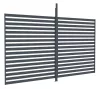 G21 kiegészítő fix lamellás fal 4x2,6 m Trenton pergolához