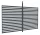 G21 kiegészítő fix lamellás fal 4x2,6 m Trenton pergolához
