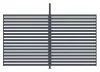 G21 kiegészítő fix lamellás fal 4x2,6 m Trenton pergolához