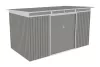 Kerti ház G21 GRAH 700 - 340 x 206 cm, metál szürke