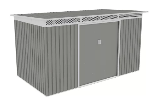 Kerti ház G21 GRAH 700 - 340 x 206 cm, metál szürke