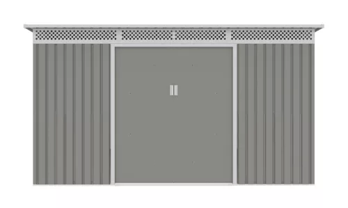 Kerti ház G21 GRAH 700 - 340 x 206 cm, metál szürke