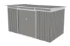 Kerti ház G21 GRAH 700 - 340 x 206 cm, metál szürke