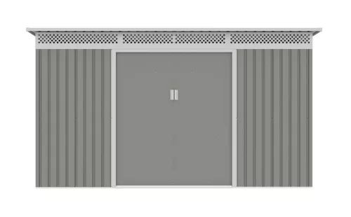 Kerti ház G21 GRAH 915 - 340 x 269 cm, metálszürke