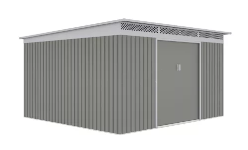 Kerti ház G21 GRAH 1132 - 340 x 333 cm, metálszürke