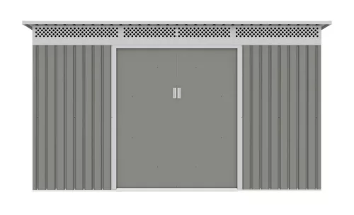 Kerti ház G21 GRAH 1132 - 340 x 333 cm, metálszürke
