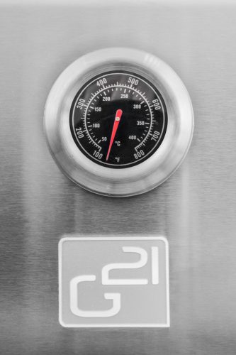 G21 Nebraska BBQ Premium Line gázgrill, 6 égőfejjel + ajándék reduktor