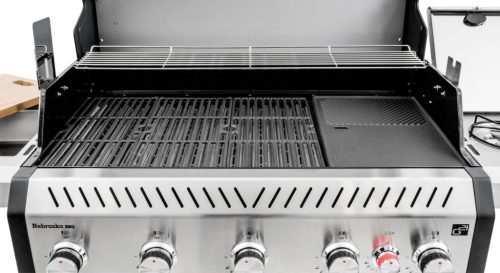 G21 Nebraska BBQ Premium Line gázgrill, 6 égőfejjel + ajándék reduktor