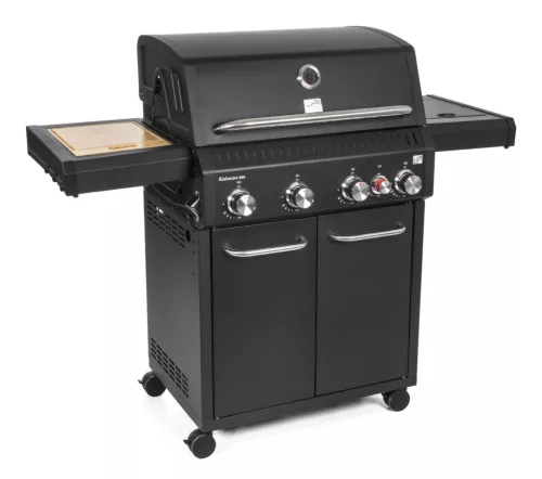 G21 Alabama Black BBQ Premium Line gázgrill, 5 égő + nyomáscsökkentő szelep ingyen