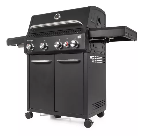 G21 Alabama Black BBQ Premium Line gázgrill, 5 égő + nyomáscsökkentő szelep ingyen