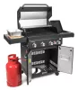 G21 Alabama Black BBQ Premium Line gázgrill, 5 égő + nyomáscsökkentő szelep ingyen