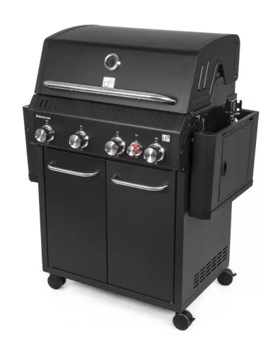 G21 Alabama Black BBQ Premium Line gázgrill, 5 égő + nyomáscsökkentő szelep ingyen