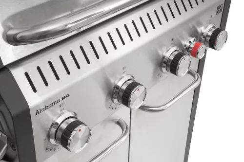 G21 Alabama Silver BBQ Premium Line gázgrill, 5 égő + redukciós szelep ajándékba