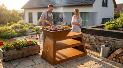 G21 Maine Corten grill