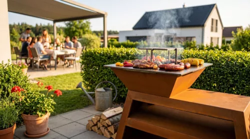 G21 Maine Corten grill