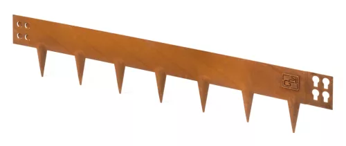G21 107,5 x 10 cm-es Corten kerti szegély