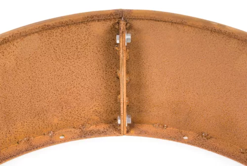 G21 40 x 20 cm, kör alakú, Corten kerti szegély