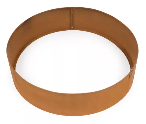 G21 80 x 20 cm, kör alakú, Corten kerti szegély