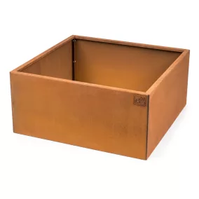 G21 Corten magaságyás, 70 × 32 × 70 cm