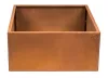G21 Corten magaságyás, 70 × 32 × 70 cm