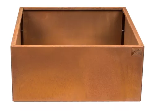 G21 Corten magaságyás, 70 × 32 × 70 cm