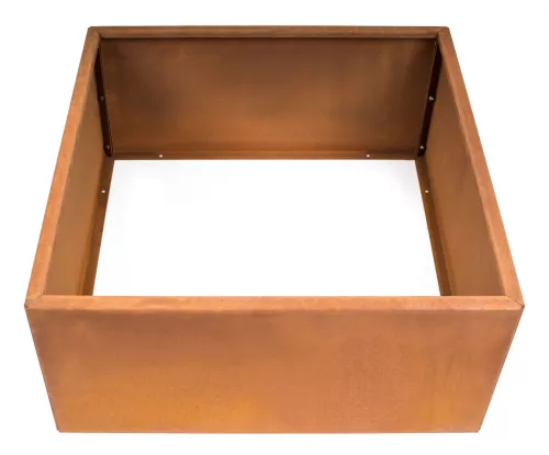 G21 Corten magaságyás, 70 × 32 × 70 cm