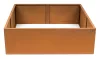 G21 102 x 32 x 102 cm, Corten magaságyás