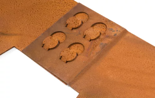 G21 107,5 x 10 cm-es Corten kerti szegély