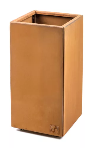 G21 Corten Square virágláda, 30 x 60 x 30 cm