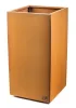 G21 Corten Square virágláda, 40 x 80 x 40 cm