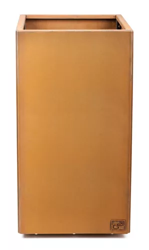G21 Corten Square virágláda, 40 x 80 x 40 cm