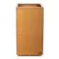 G21 Corten Square virágláda, 40 x 80 x 40 cm