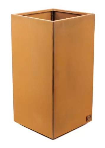 G21 Corten Square virágláda, 40 x 80 x 40 cm