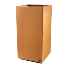 G21 Corten Square virágláda, 50 x 100 x 50 cm